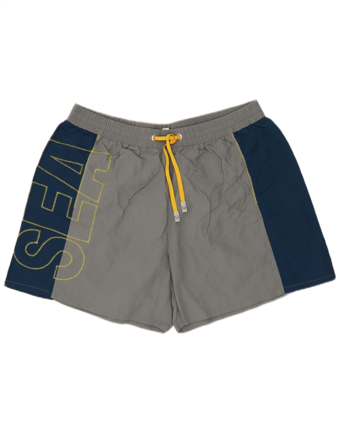 SERGIO TACCHINI Calção de banho masculino gráfico XL cinza Colourblock poliamida