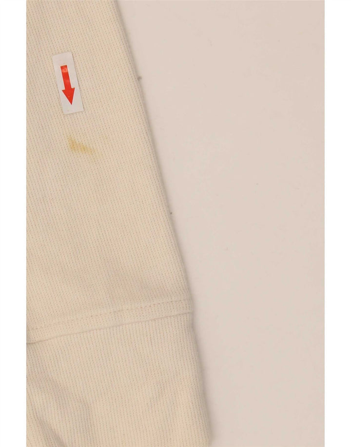 Ralph Lauren Suéter Cardigan Aberto Feminino Reino Unido 14 Médio Bege
