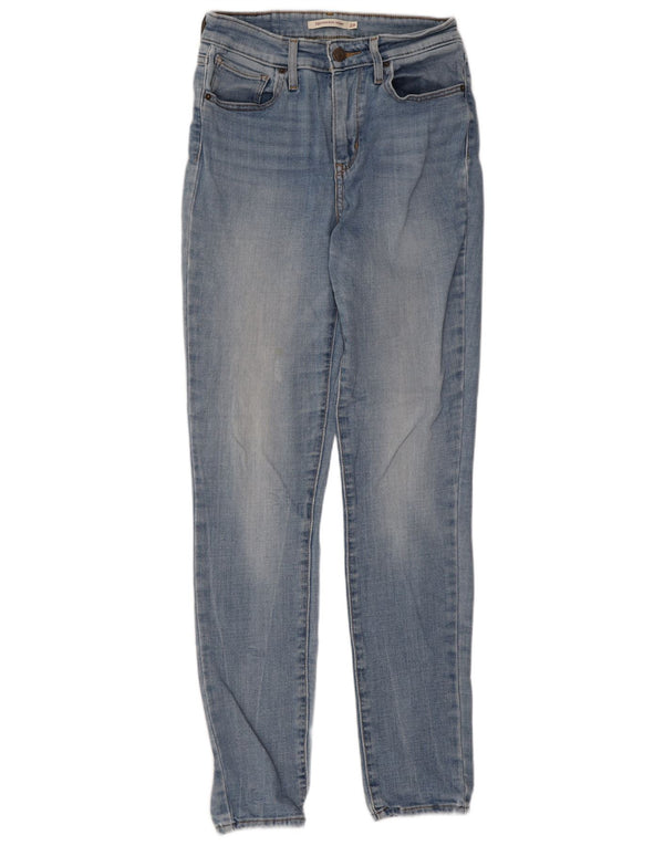 Calça jeans feminina Levi's 721 High Rise Skinny W28 L30 azul algodão