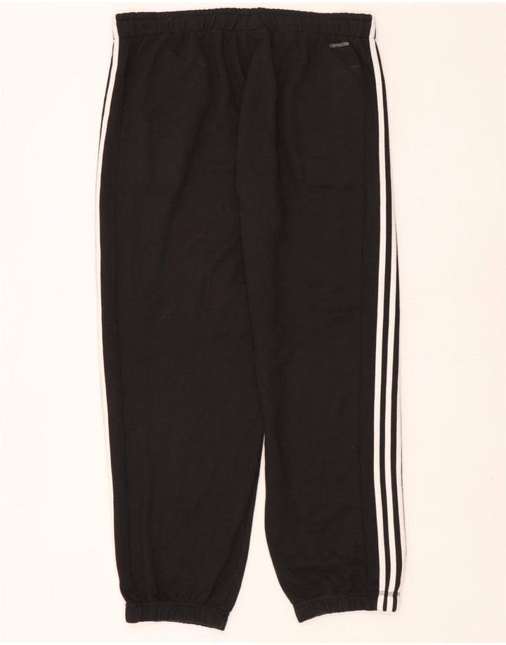 Adidas Mens Climalite Calças de treino Joggers XL Preto Poliéster