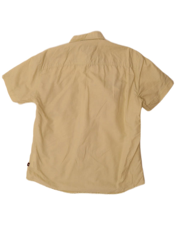 Marlboro Classics Camisa masculina de manga curta grande amarela