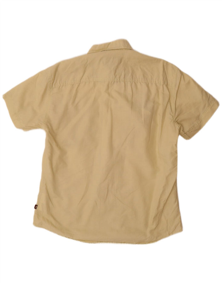 Marlboro Classics Camisa masculina de manga curta grande amarela