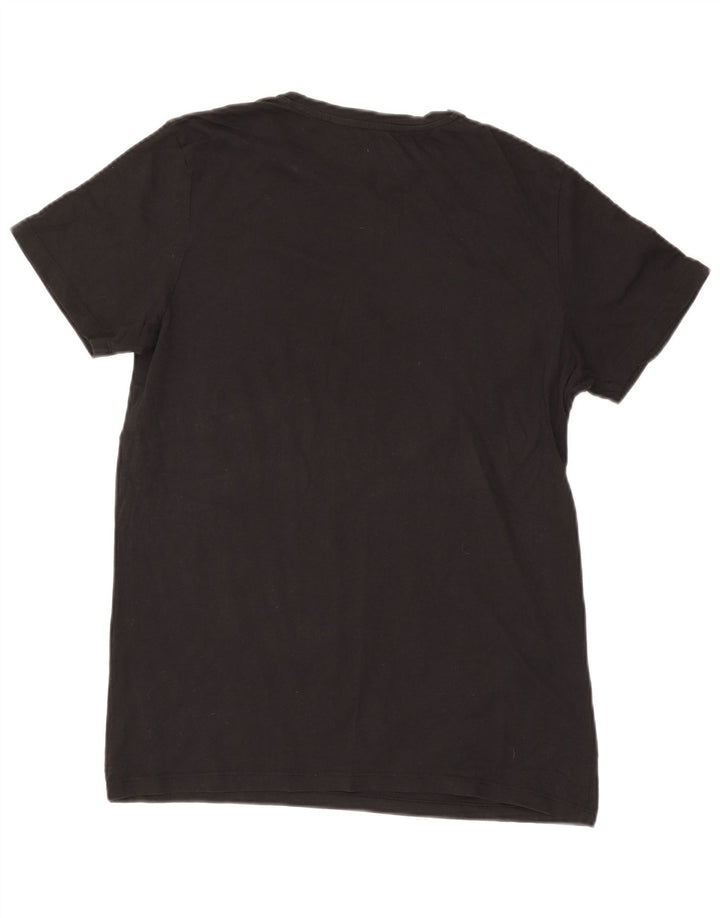 Camiseta masculina Jack & Jones grande preta