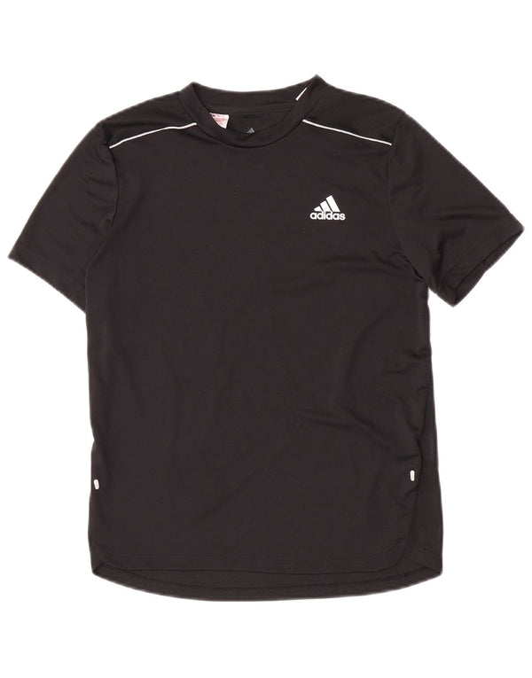 Camiseta Adidas Menino Aeroready Top 11-12 Anos Preto Poliéster