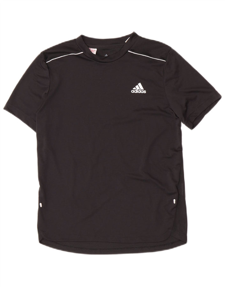 Camiseta Adidas Menino Aeroready Top 11-12 Anos Preto Poliéster