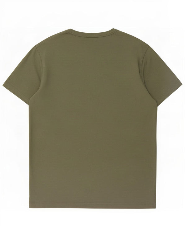 Camiseta masculina Champion grande algodão cáqui