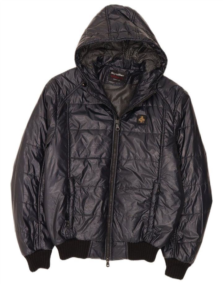 Jaqueta bomber acolchoada masculina Refrigiwear IT 50 grande azul marinho moderna