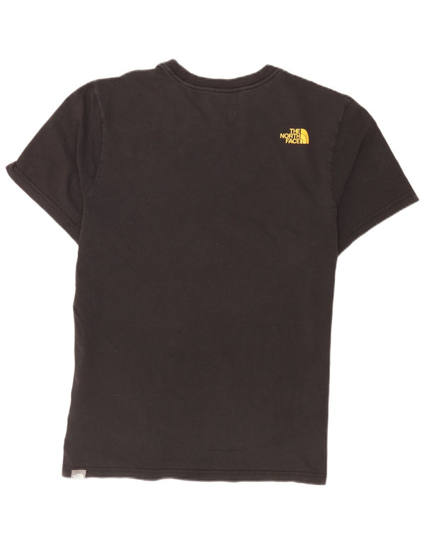 Camiseta gráfica masculina The North Face grande algodão preto