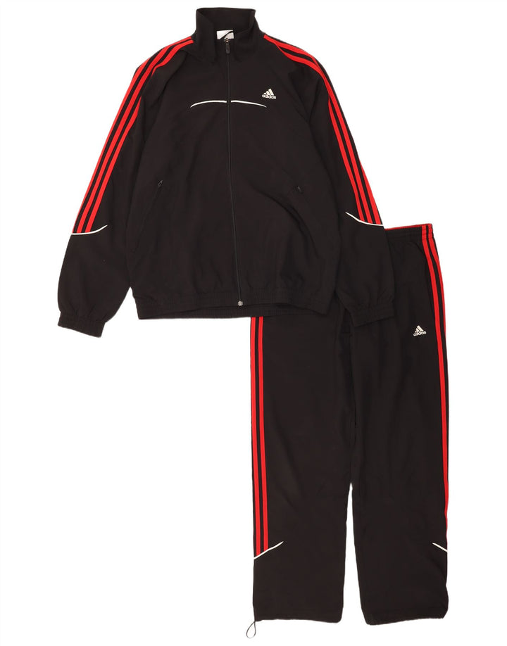 Adidas Mens Climalite Full Tracksuit UK 40/42 Médio Preto