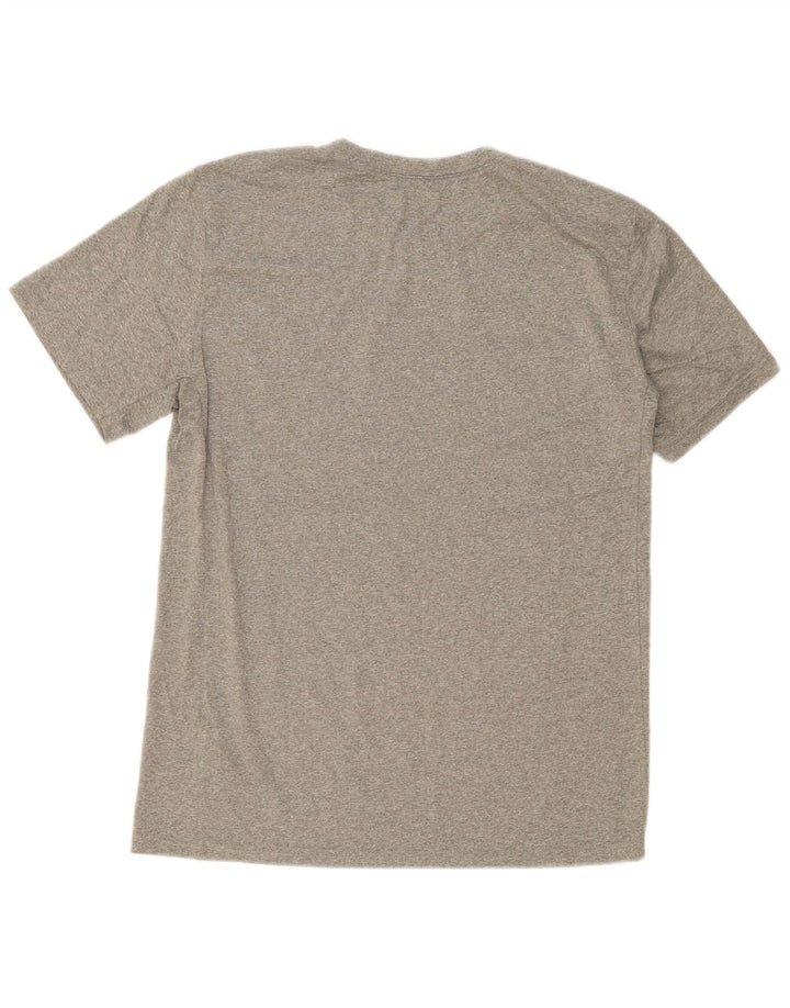 Camiseta Nike Masculina Dri Fit Graphic Top Cinza Médio Poliéster
