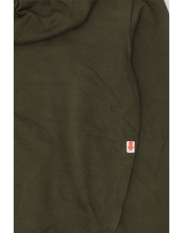 PUMA Boys Graphic Hoodie Jumper 11-12 Years  Green Cotton Vintage Puma and Second-Hand Puma from Messina Hembry 