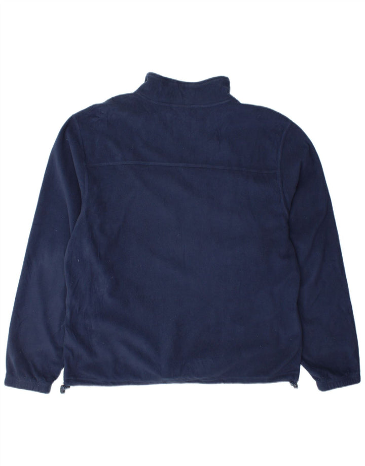 Jaqueta de lã masculina Ellesse UK 40 grande poliéster azul marinho