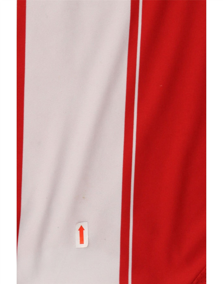 ADIDAS Meninos FC Bayern Munchen Camiseta gráfica Top 15-16 Anos Listrado Vermelho