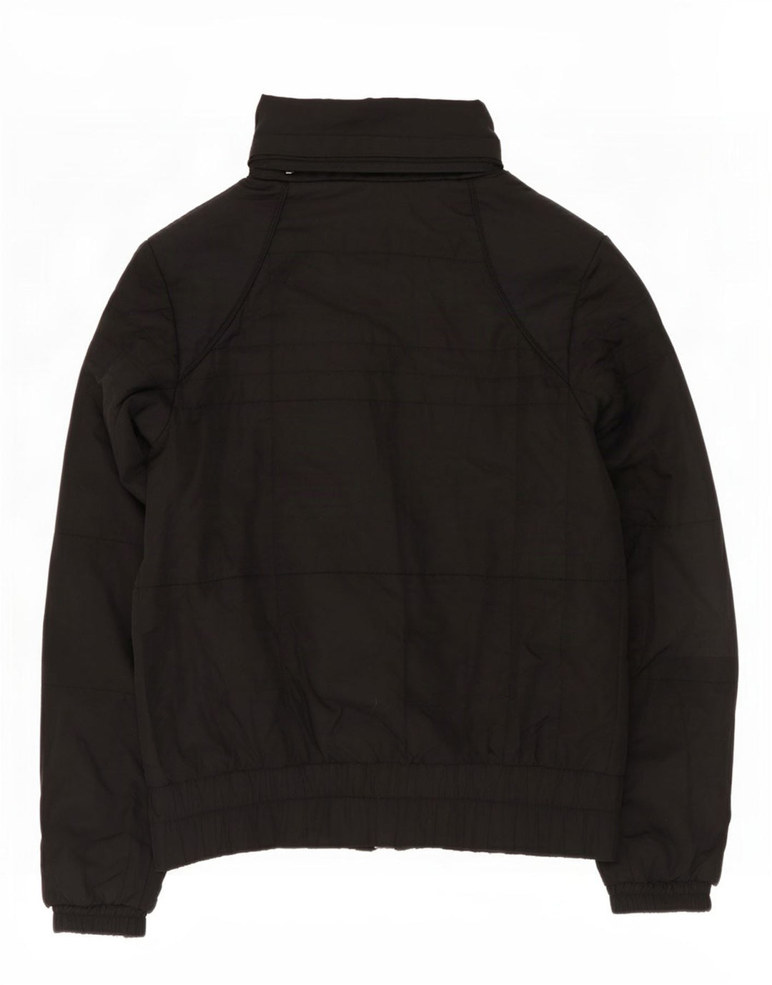 Jaqueta Nike Feminina com Capuz Acolchoado UK 10/12 Médio Preto Poliéster
