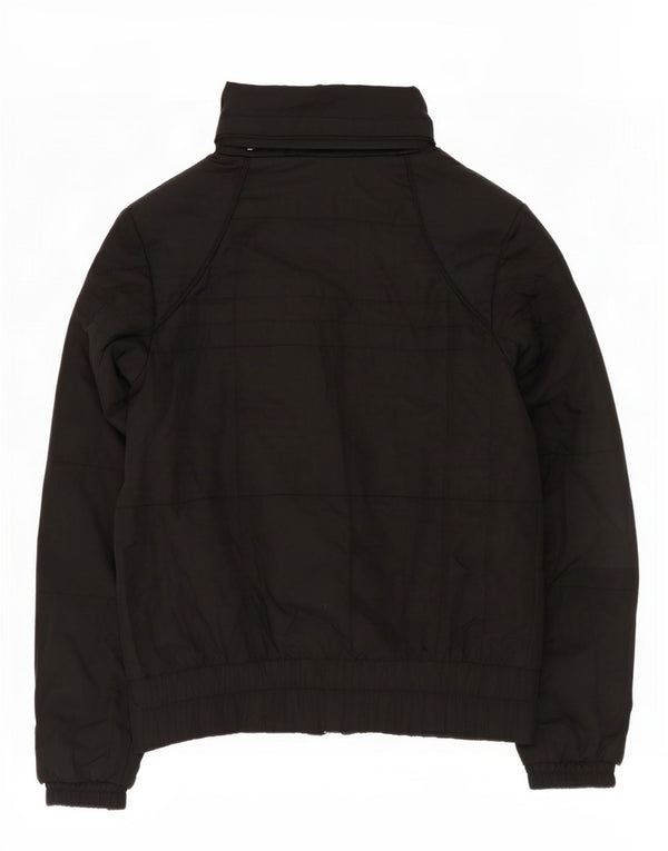Jaqueta Nike Feminina com Capuz Acolchoado UK 10/12 Médio Preto Poliéster