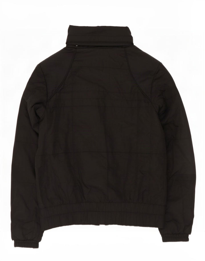 Jaqueta Nike Feminina com Capuz Acolchoado UK 10/12 Médio Preto Poliéster