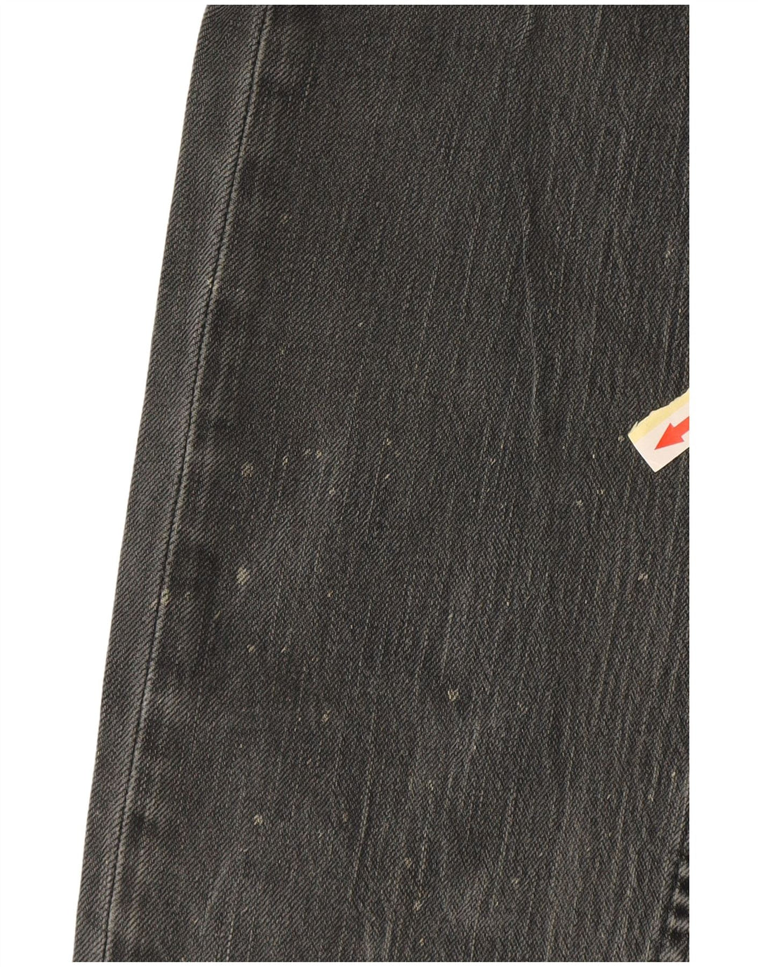 Jeans retos femininos Levi's W31 L29 algodão cinza