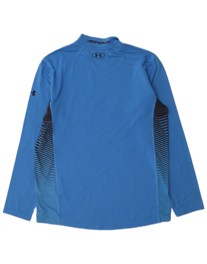 Under Armour Masculino Top Manga Longa Grande Poliéster Azul