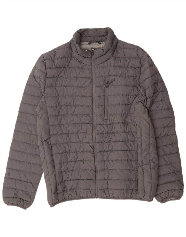 Jaqueta acolchoada feminina ESPRIT UK 18 XL cinza poliamida