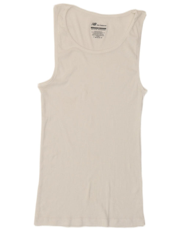 Colete feminino New Balance UK 18 XL algodão branco