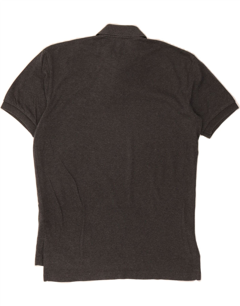 RALPH LAUREN Mens Polo Shirt Small Grey Cotton Vintage Ralph Lauren and Second-Hand Ralph Lauren from Messina Hembry 