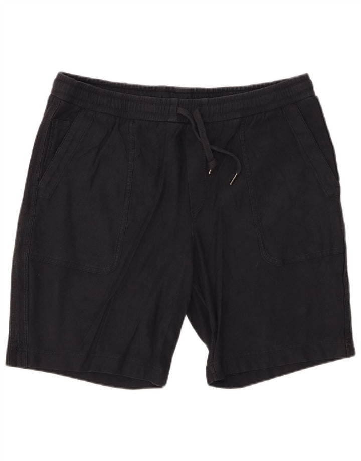 Shorts casual masculino ATHLETA grande W34 algodão azul marinho