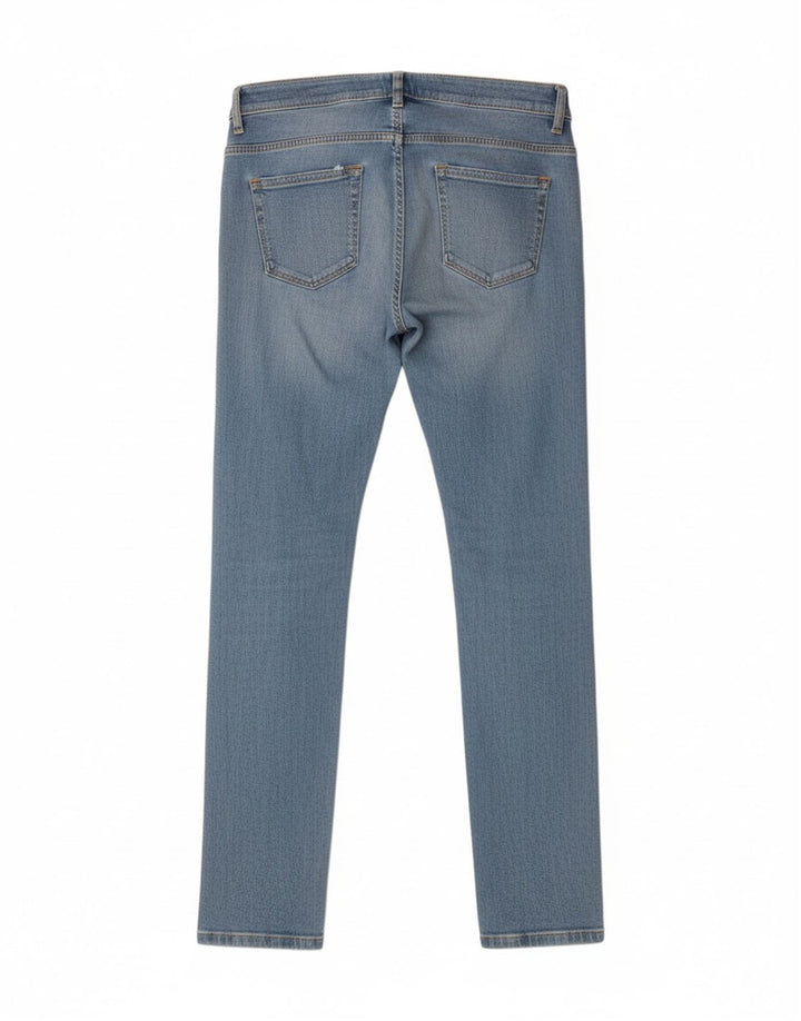 REFRIGUE Jeans Slim Feminino IT 44 Médio W30 L34 Azul Algodão