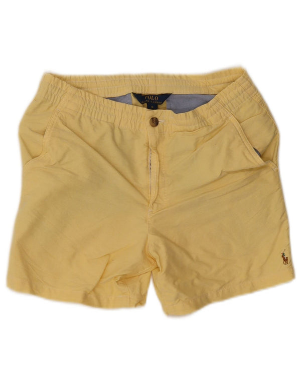 Polo Ralph Lauren Menino Chino Shorts 15-16 Anos W28 Algodão Amarelo