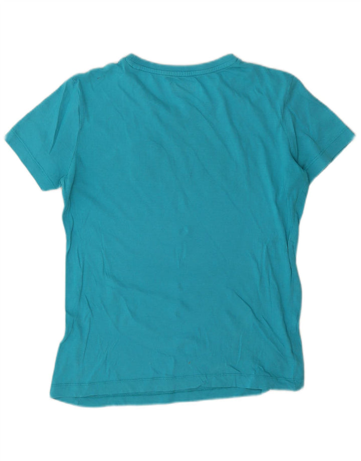 Camiseta feminina gráfica Lotto UK 14 azul médio
