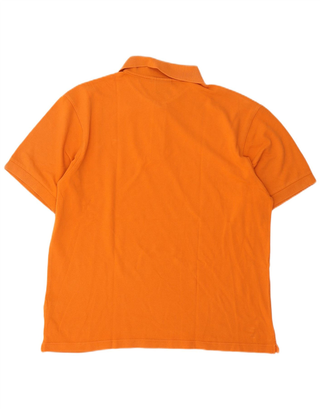 Camisa polo masculina Diadora grande algodão laranja