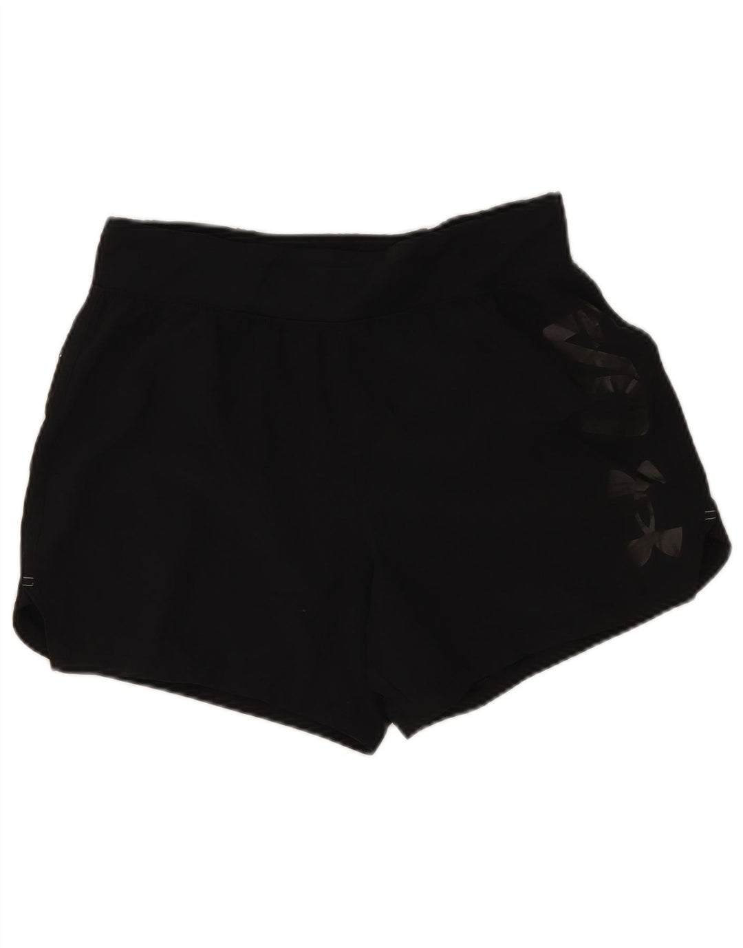 Shorts esportivos gráficos masculinos Under Armour grandes pretos