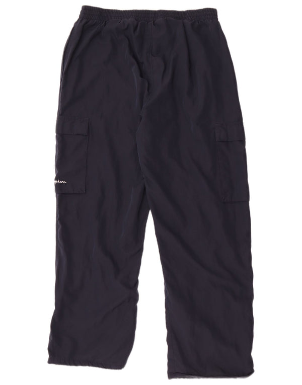 Calça corta-vento masculina Champion Cargo grande azul marinho