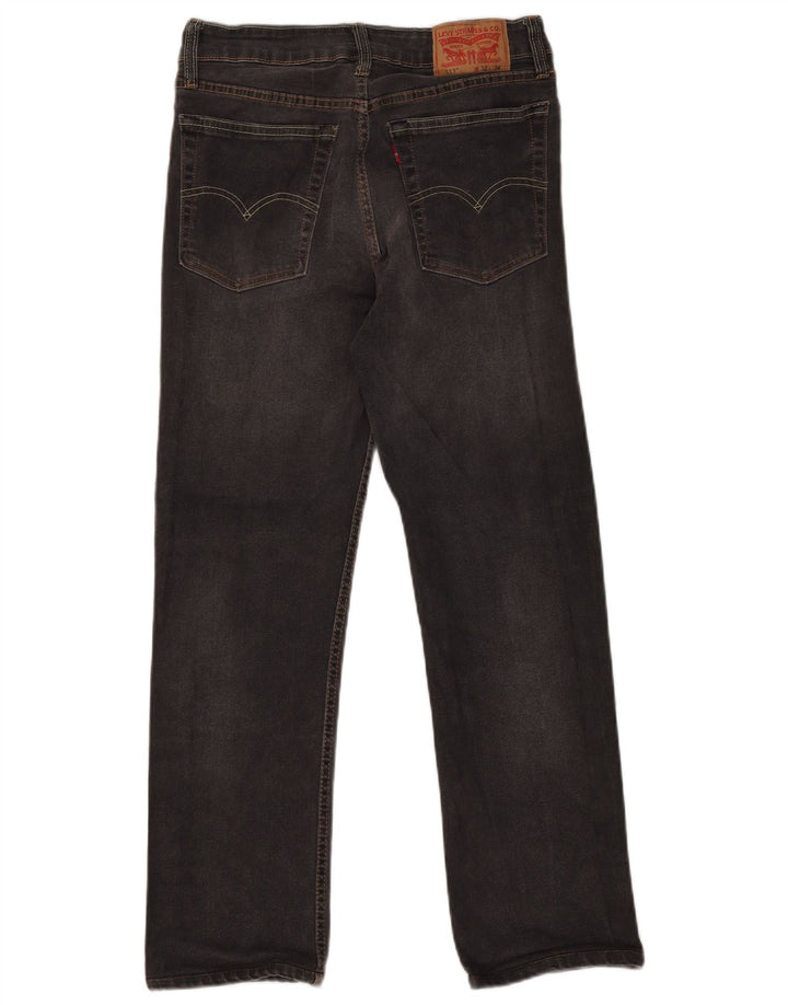 Jeans Levi's Slim Straight Masculino W32 L28 Algodão Cinza