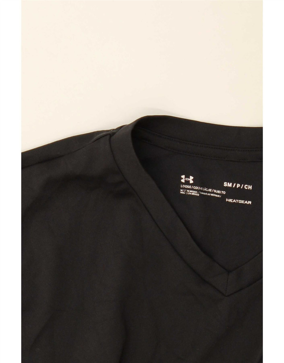 Camiseta masculina Under Armour Top pequena esportiva preta