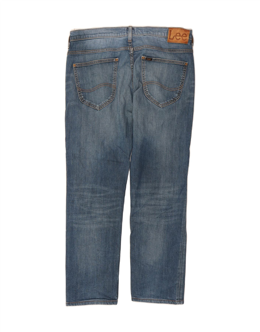LEE Womens Powell Straight Jeans W33 L28 Blue Cotton Vintage Lee and Second-Hand Lee from Messina Hembry 