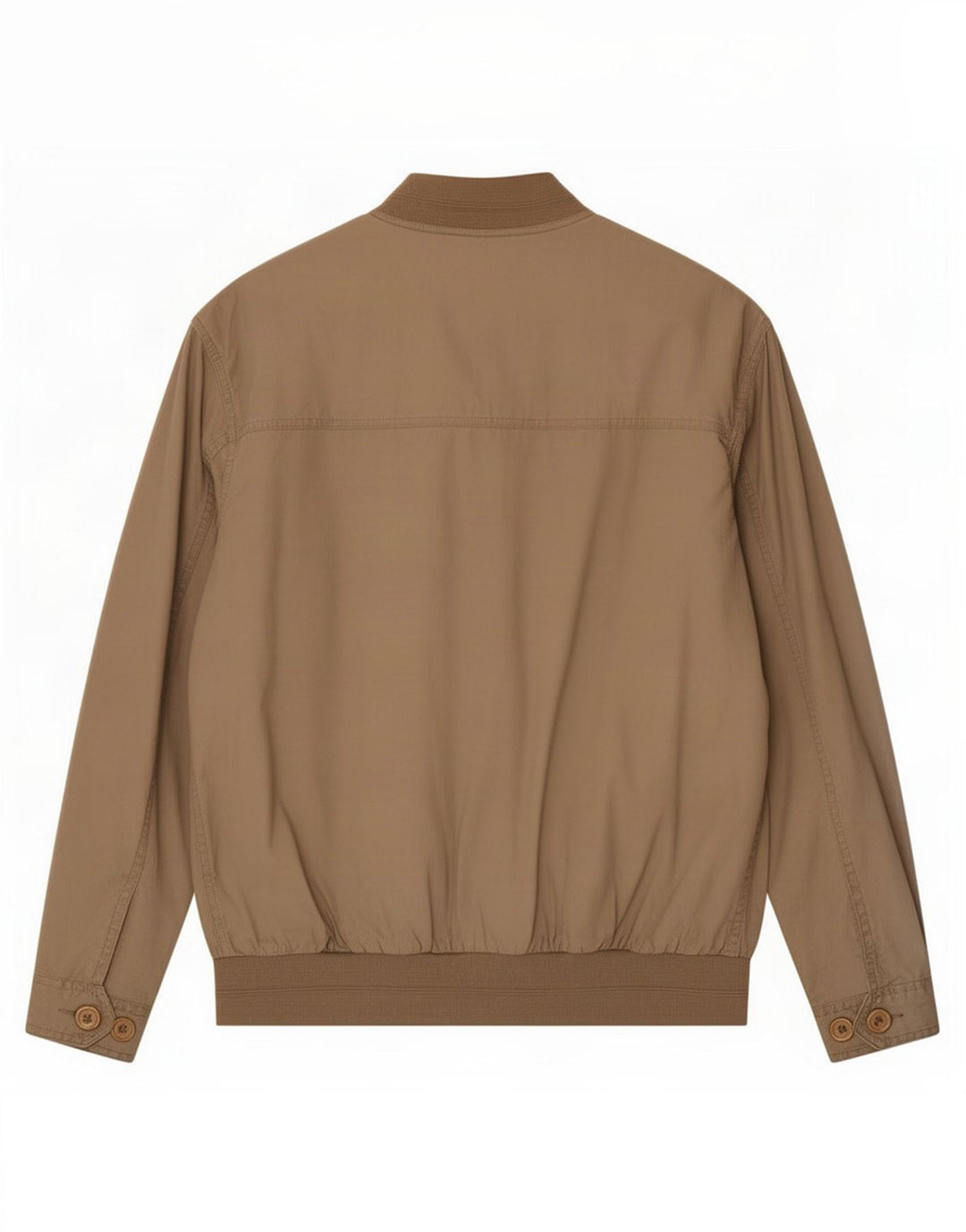 Jaqueta bomber masculina vintage IT 52 XL algodão bege