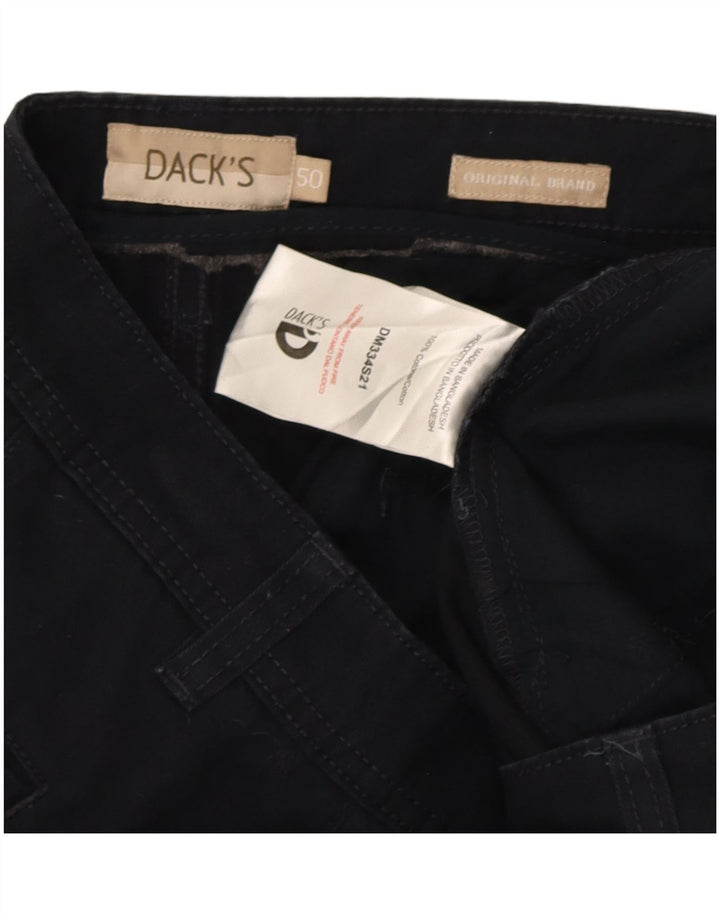 Bermuda masculina Dack's IT 50 grande W34 algodão azul marinho
