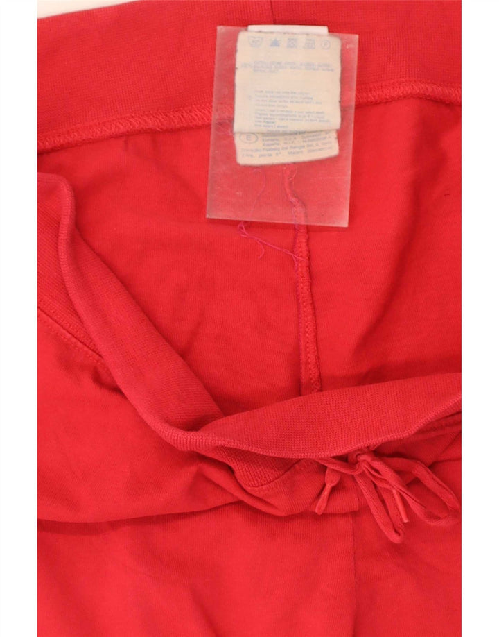 Calça de treino feminina Champion grande algodão vermelho