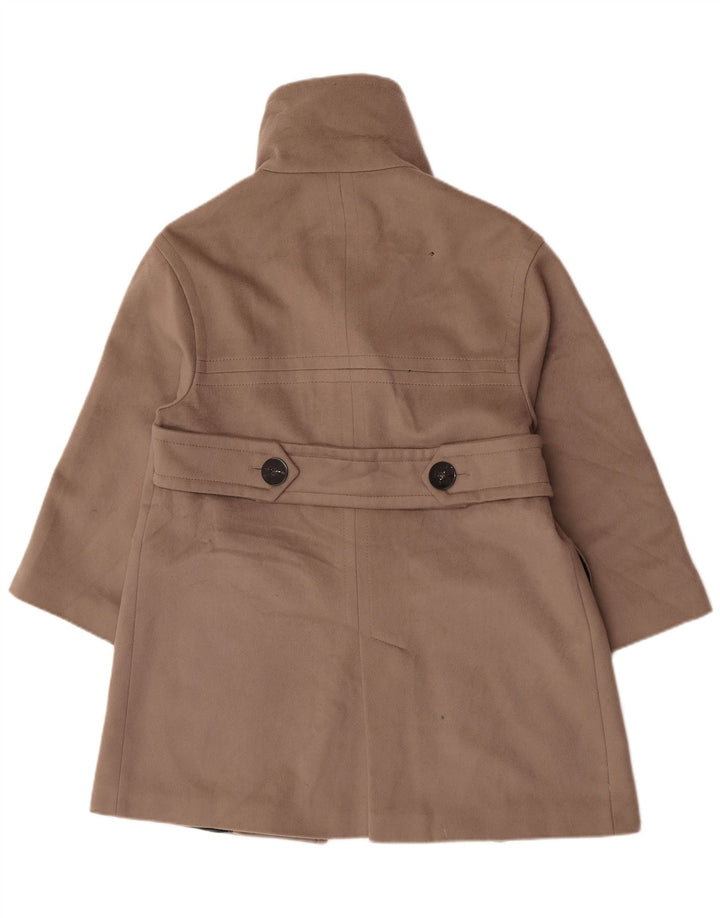 Sobretudo feminino Zara UK 14 lã cinza médio