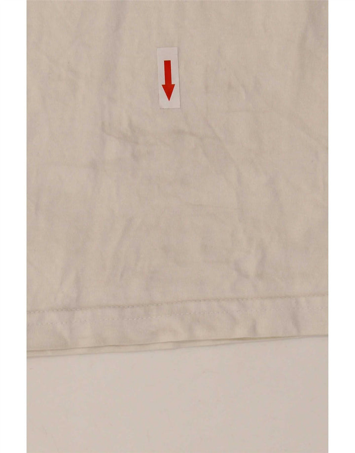 Camiseta masculina Fila Top médio algodão branco