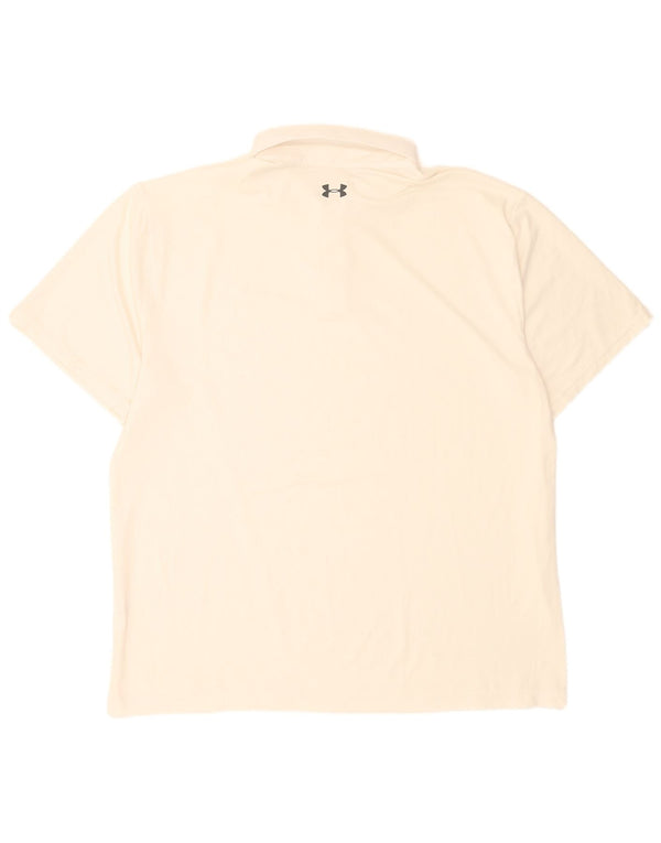 Camisa polo masculina Under Armour 2XL branca
