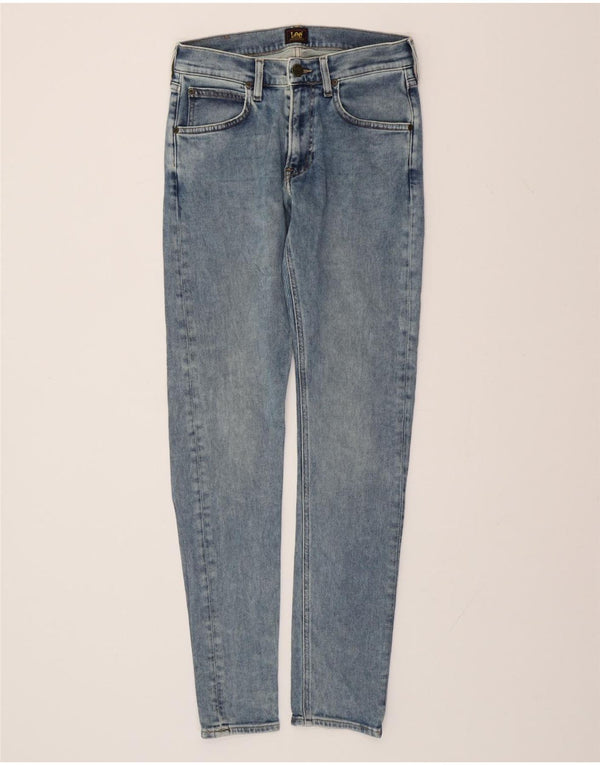 LEE Mens Luke Skinny Jeans W29 L32 Azul Algodão