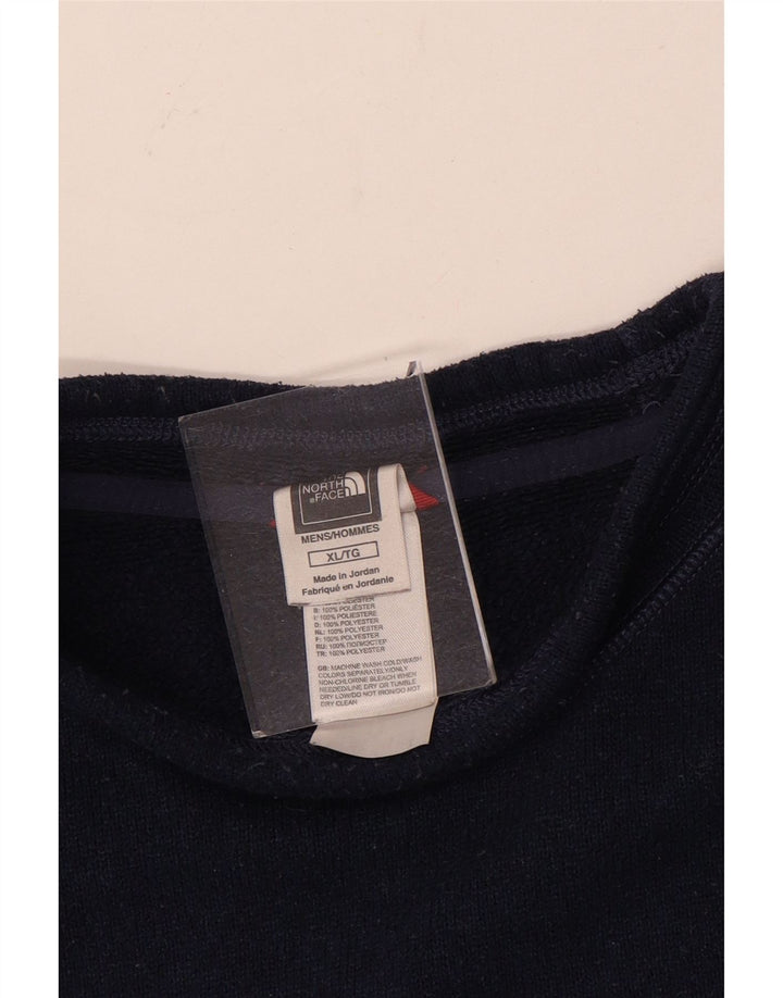 Moletom masculino THE NORTH FACE XL azul marinho poliéster