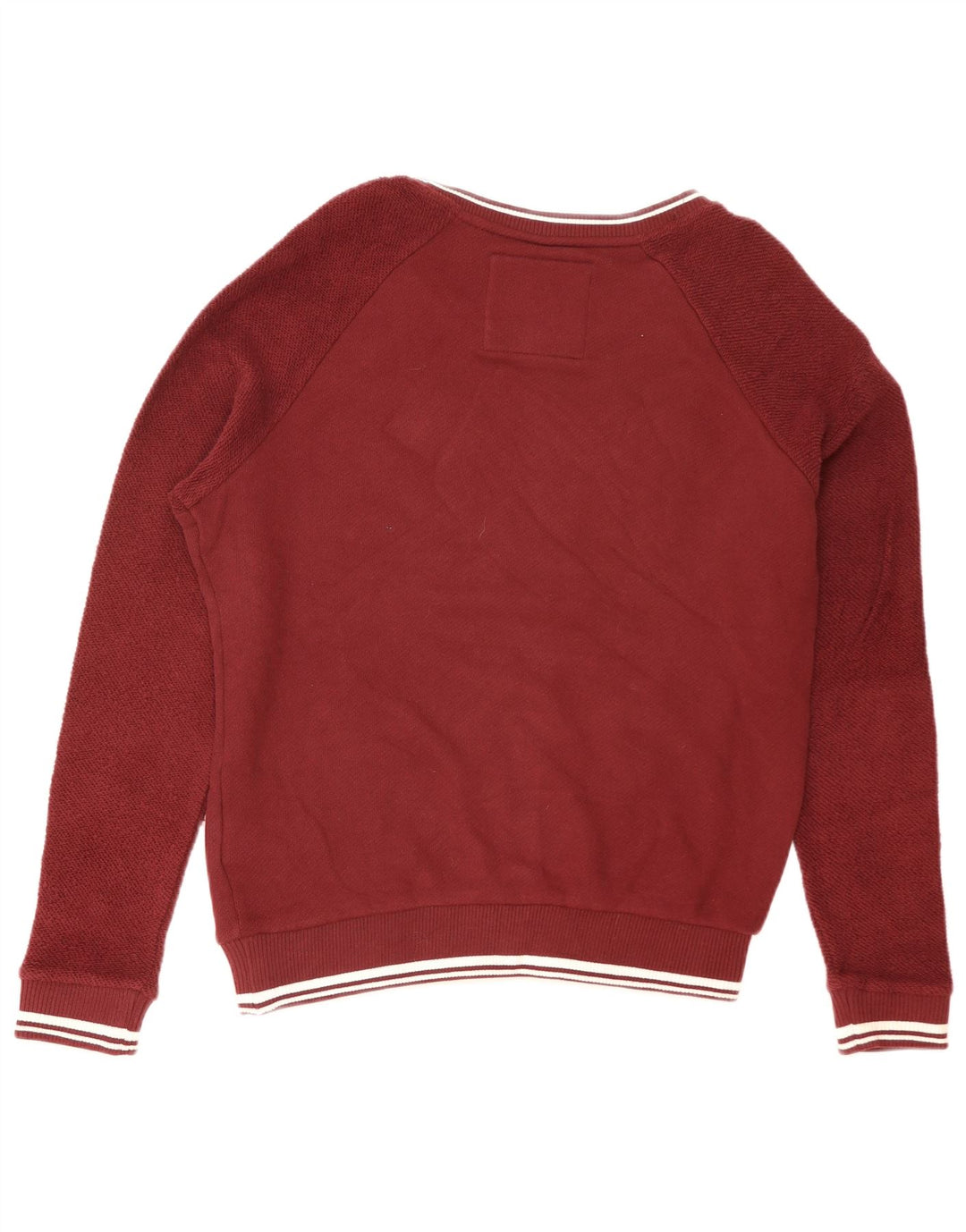 Superdry moletom feminino gráfico oversized jumper UK 14 grande marrom