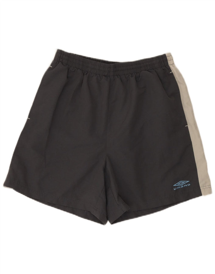 Umbro Mens Sport Shorts XL Cinza Colourblock Poliéster