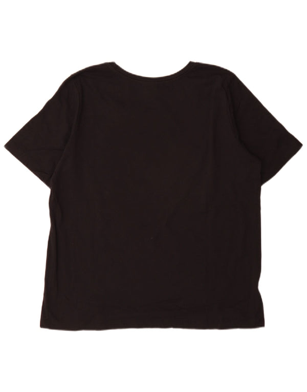Camiseta masculina Champion grande preta