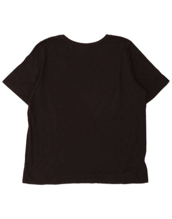 Camiseta masculina Champion grande preta