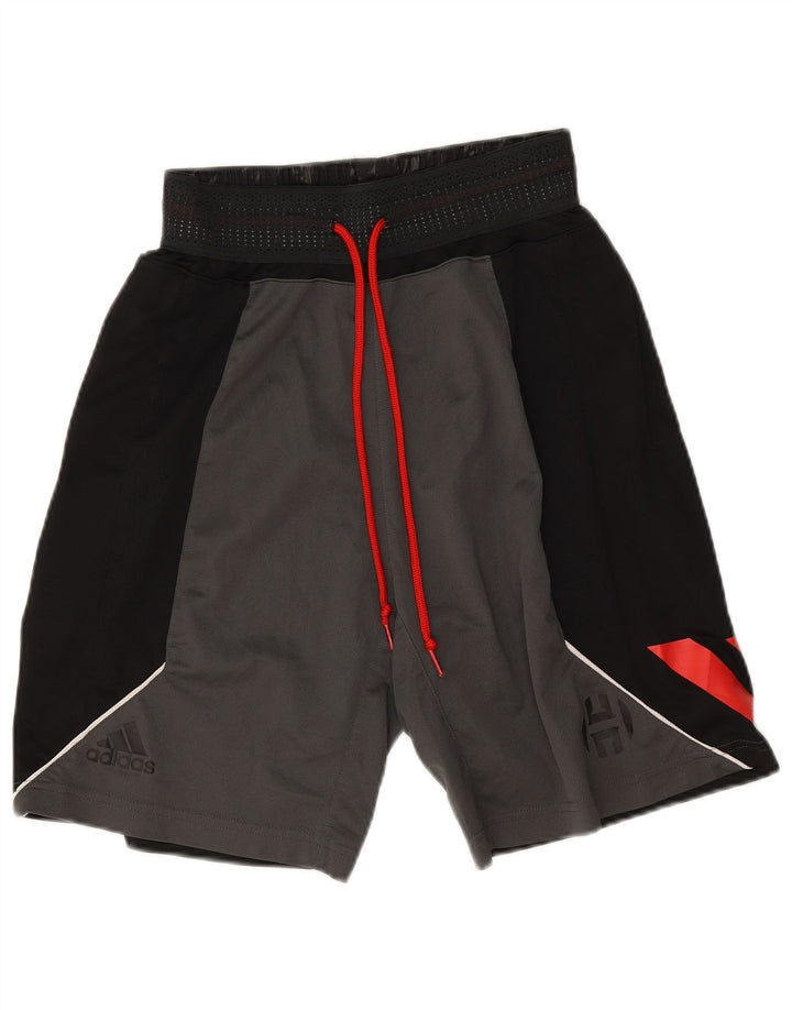 ADIDAS Mens Aeroready Sport Shorts Médio Cinza Colourblock Poliéster