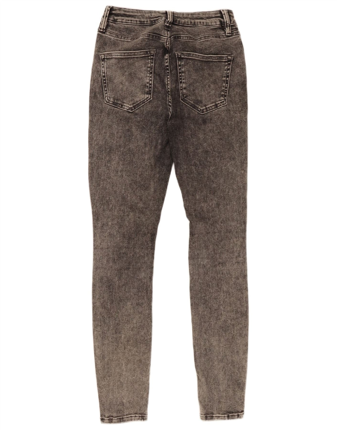 Calça jeans skinny feminina ALL SAINTS média W28 L29 algodão cinza