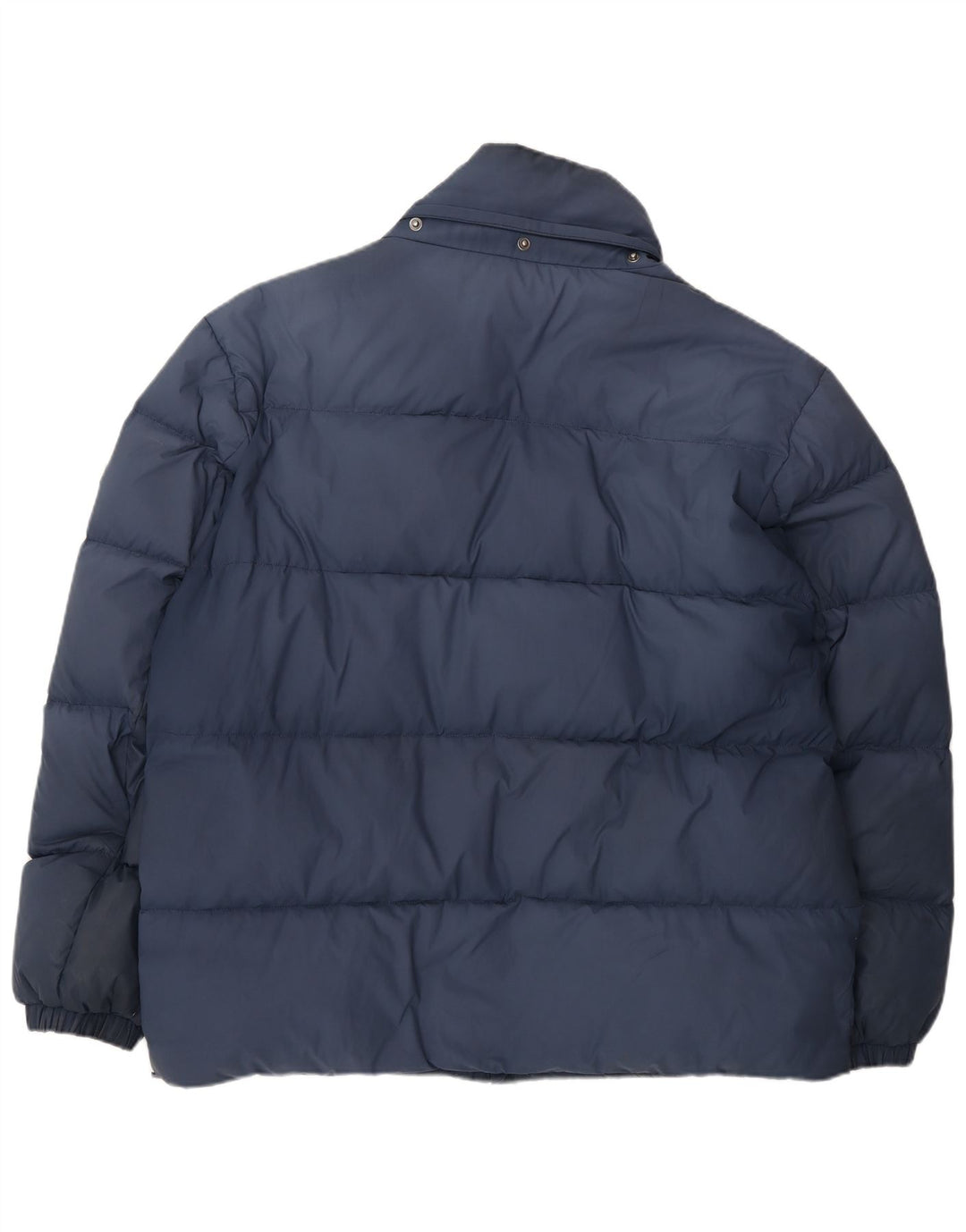 Jaqueta acolchoada masculina Tommy Hilfiger UK 42 XL azul marinho poliéster